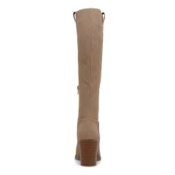 Mia Girl Womens Hadley Stacked Heel Dress Boots