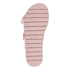 Mia Girl Womens Natesi Adjustable Strap Jelly Flat Sandals