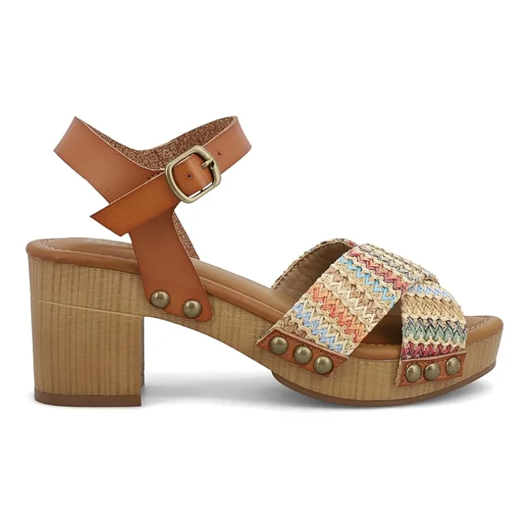 Mia Girl Womens Serenity Heeled Sandals