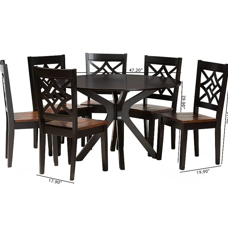 Miela Dining Room Collection 7-pc. Round Dining Set