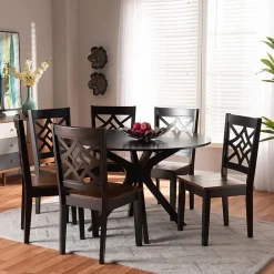 Miela Dining Room Collection 7-pc. Round Dining Set