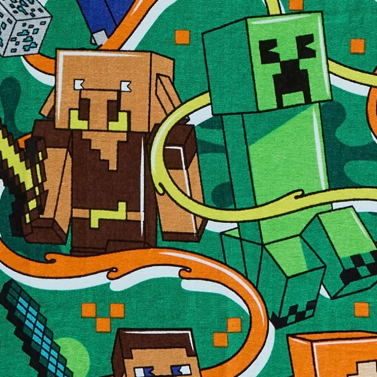 Minecraft Beach Towel