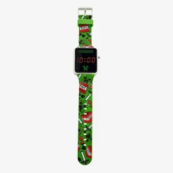 Minecraft Boys Digital Multicolor Strap Watch Min4095jc