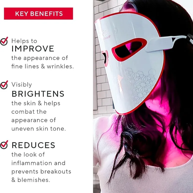 Mirabella Phototherapy 7-Color Led Facial Mask With Infrared