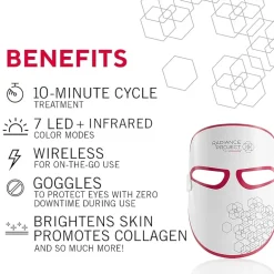 Mirabella Phototherapy 7-Color Led Facial Mask With Infrared