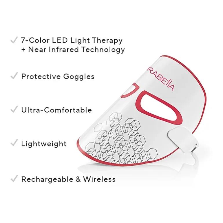 Mirabella Phototherapy 7-Color Led Facial Mask With Infrared