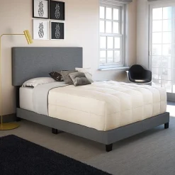 Mischa Upholstered Tufted Bed Frame