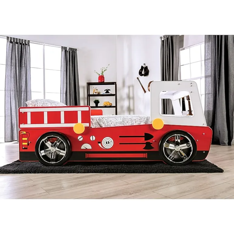 Mitta Wheeled Race Car Platform Bed