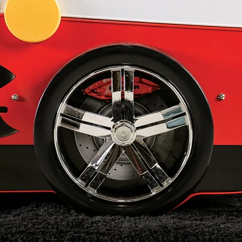 Mitta Wheeled Race Car Platform Bed