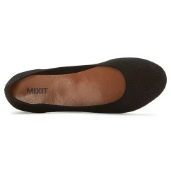 Mixit Callie Womens Round Ballet Flats