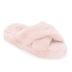 Mixit Criss Cross Womens Slip-On Slippers