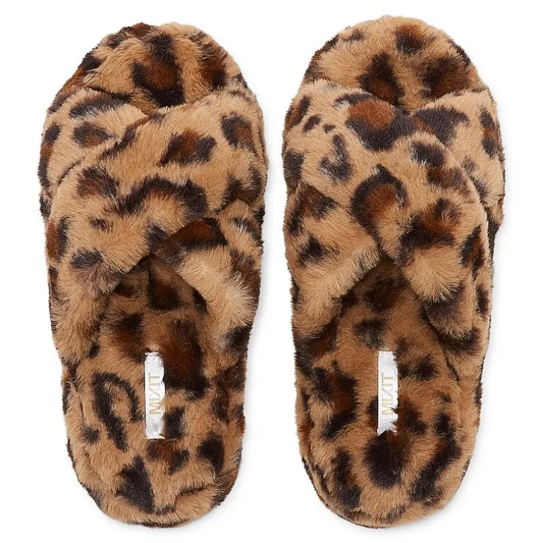 Mixit Criss Cross Womens Slip-On Slippers