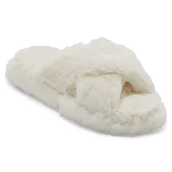 Mixit Criss Cross Womens Slip-On Slippers
