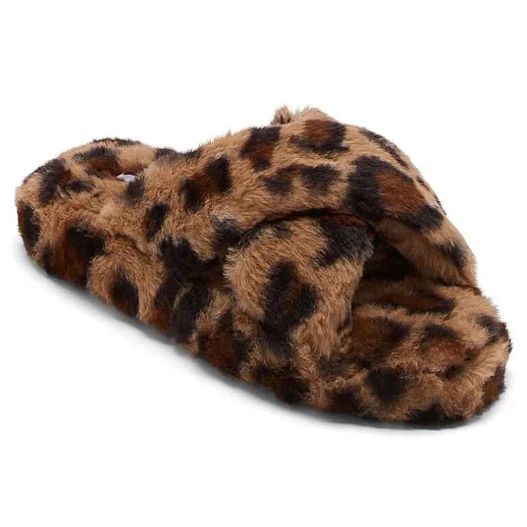 Mixit Criss Cross Womens Slip-On Slippers