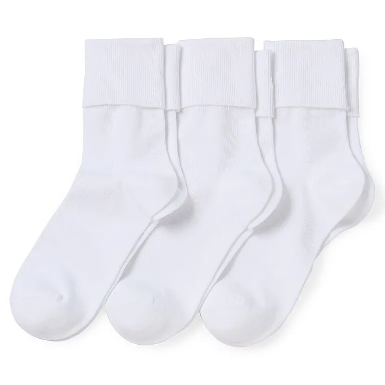 Mixit Everyday Essential Womens 3 Pair Turncuff Socks