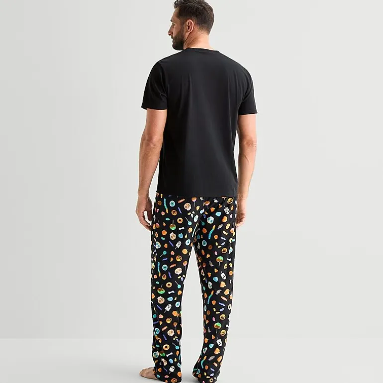 Mixit Unisex Adult Crew Neck Short Sleeve 2-pc. Pajama Set