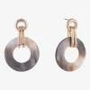 Mixit Womens Circle Drop Earrings