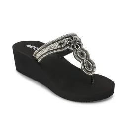 Mixit Womens Medallion Wedge Sandals