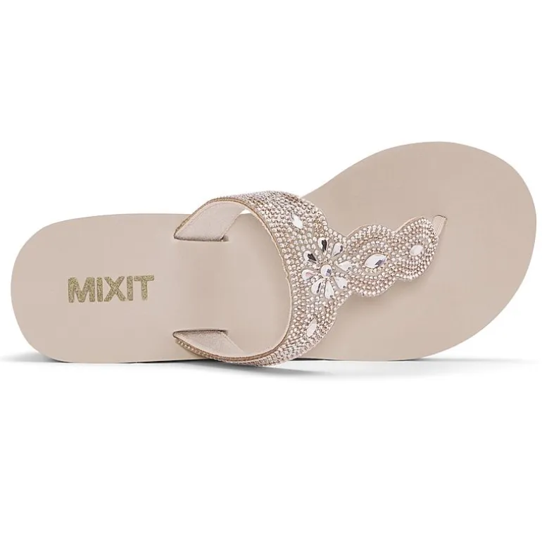 Mixit Womens Medallion Wedge Sandals