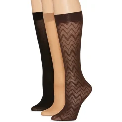 Mixit Womens 3 Pair Trouser Socks