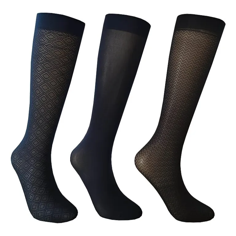 Mixit Womens 3 Pair Trouser Socks