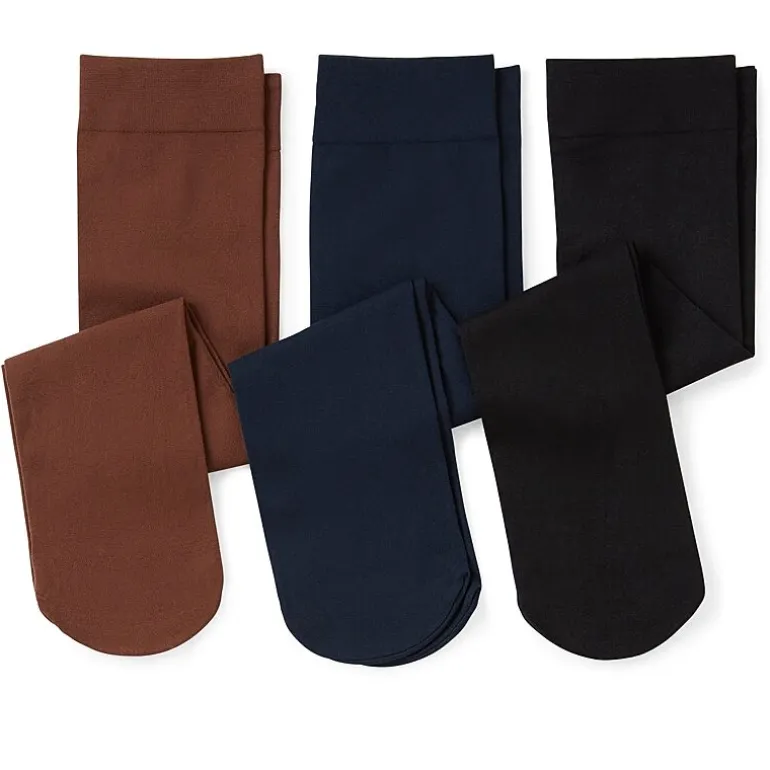 Mixit Womens 3 Pair Trouser Socks