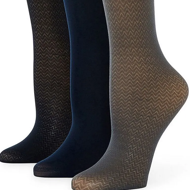 Mixit Womens 3 Pair Trouser Socks
