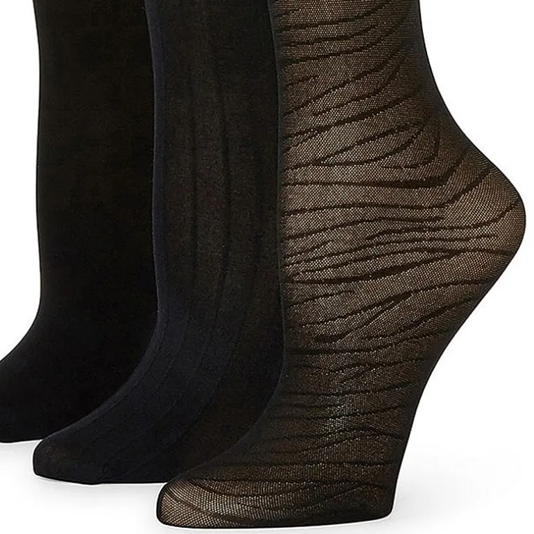 Mixit Womens 3 Pair Trouser Socks