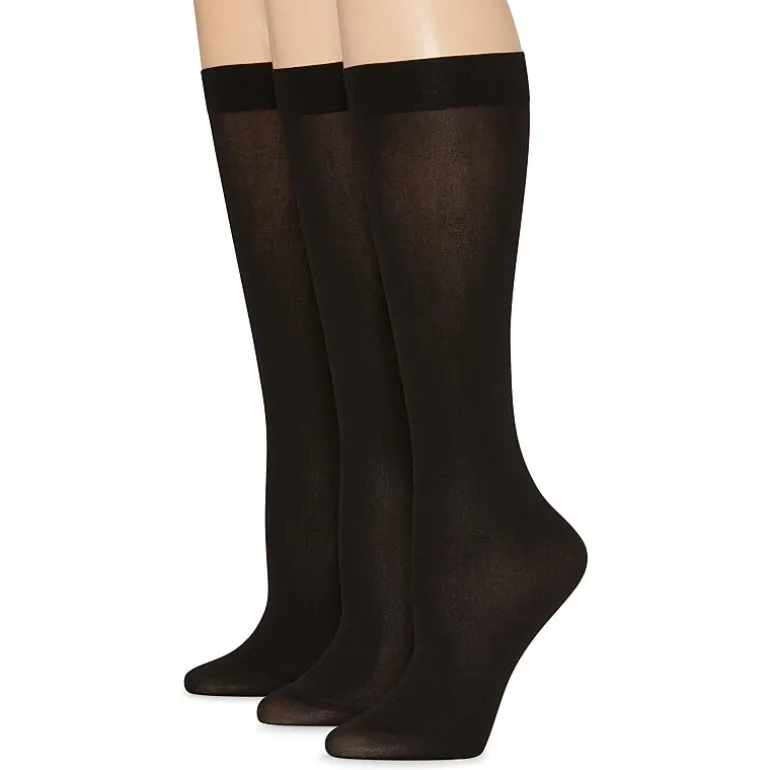 Mixit Womens 3 Pair Trouser Socks