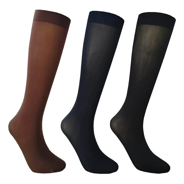 Mixit Womens 3 Pair Trouser Socks