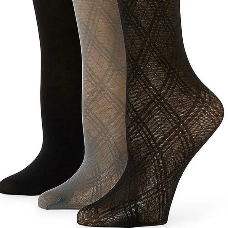 Mixit Womens 3 Pair Trouser Socks