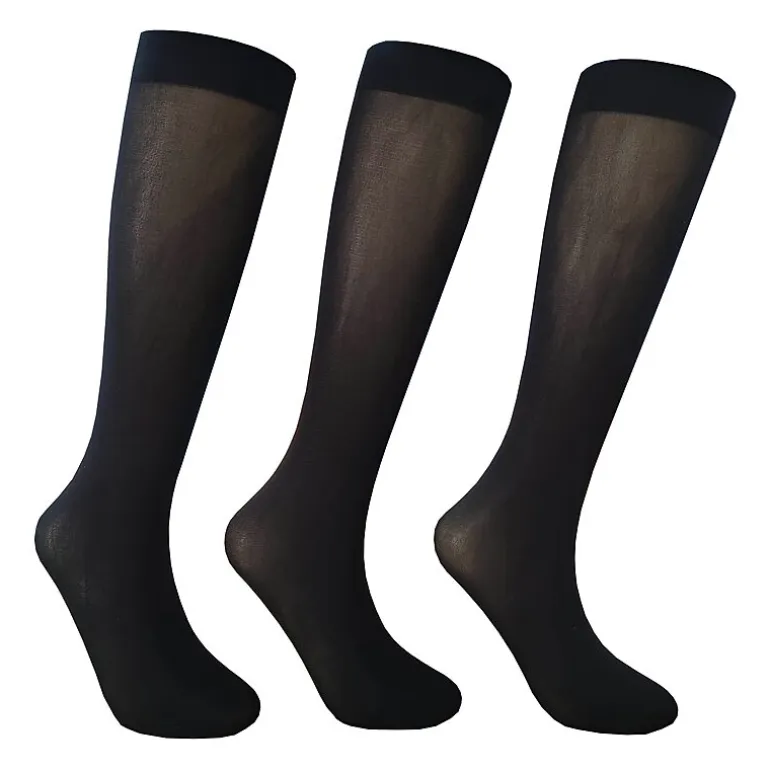 Mixit Womens 3 Pair Trouser Socks