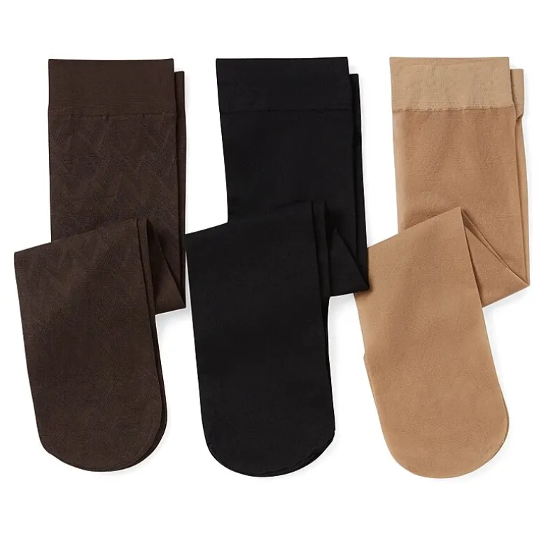 Mixit Womens 3 Pair Trouser Socks