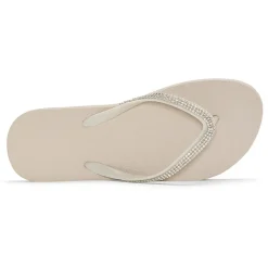 Mixit Womens Rhinestone Flip-Flops
