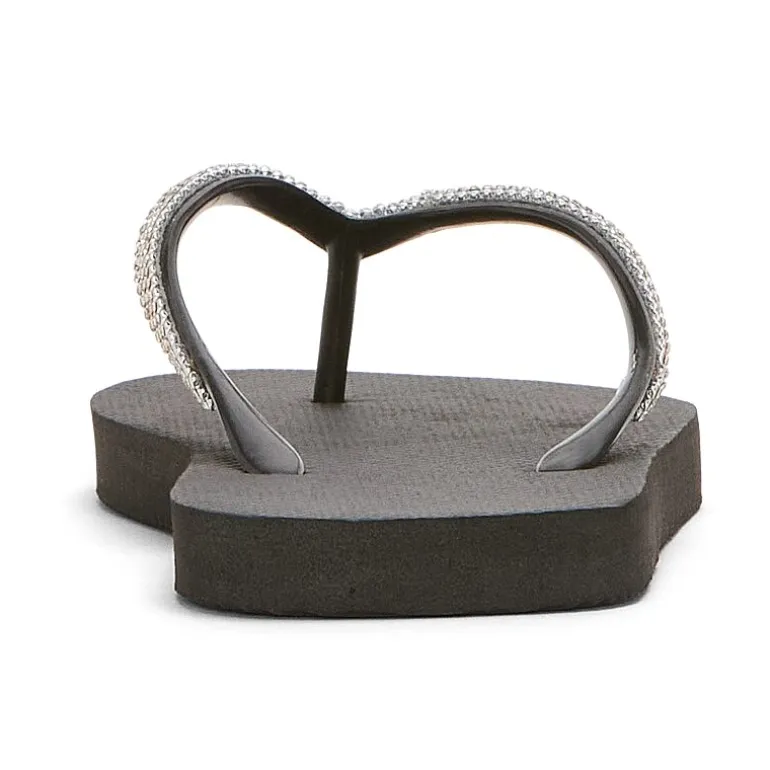 Mixit Womens Rhinestone Flip-Flops