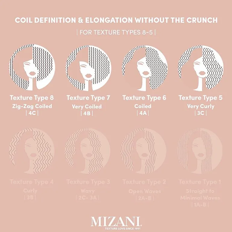 Mizani Curl Stretching Hair Cream 8 oz.