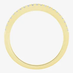 2.5MM 1/2 CT.T.W. Natural White Diamond 10K Gold Anniversary Band