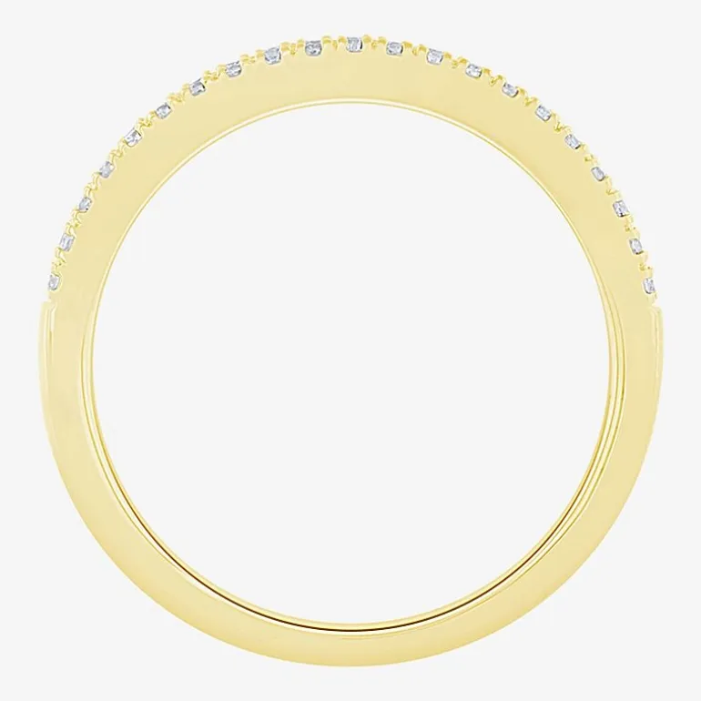 2.5MM 1/2 CT.T.W. Natural White Diamond 10K Gold Anniversary Band