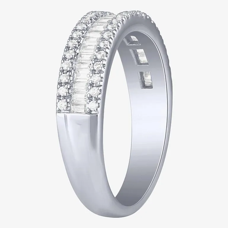 2.5MM 1/2 CT.T.W. Natural White Diamond 10K Gold Anniversary Band
