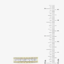 2.5MM 1/2 CT.T.W. Natural White Diamond 10K Gold Anniversary Band