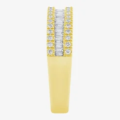 2.5MM 1/2 CT.T.W. Natural White Diamond 10K Gold Anniversary Band