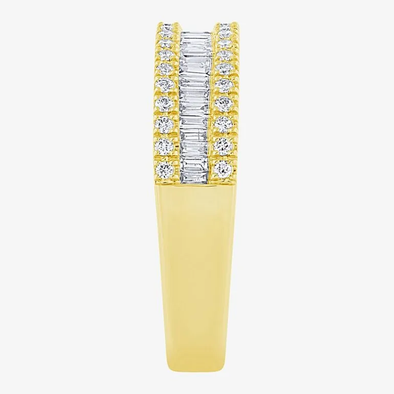 2.5MM 1/2 CT.T.W. Natural White Diamond 10K Gold Anniversary Band