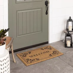 Mohawk Home Faux Coir Welcome 18"X30" Doormat