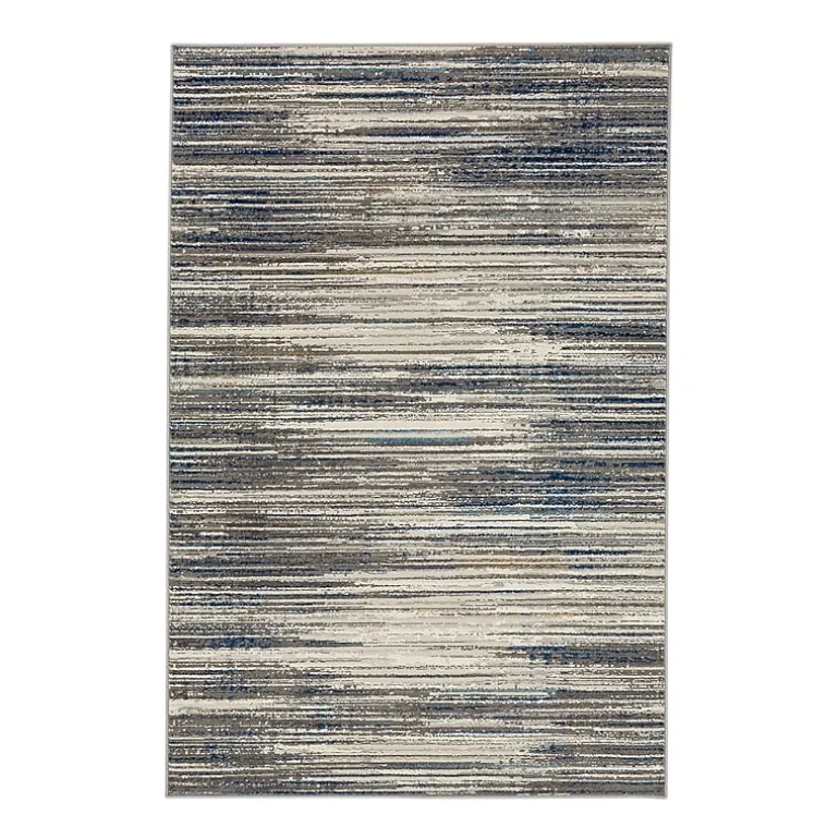 Mohawk Home Furie Stripe Machine Woven Indoor Rectangular Area Rug