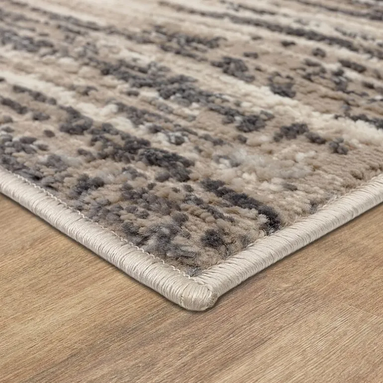 Mohawk Home Furie Stripe Machine Woven Indoor Rectangular Area Rug