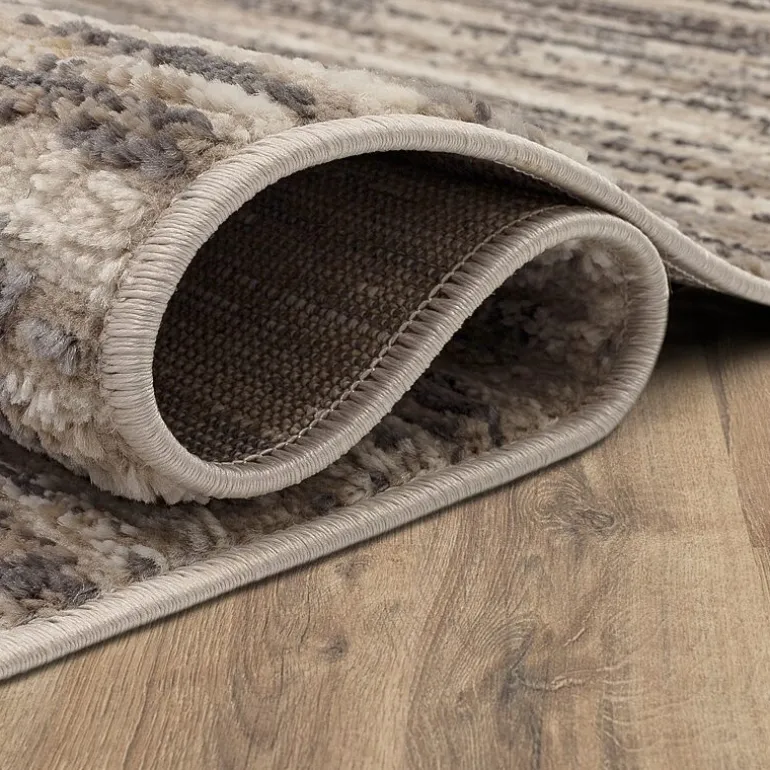 Mohawk Home Furie Stripe Machine Woven Indoor Rectangular Area Rug