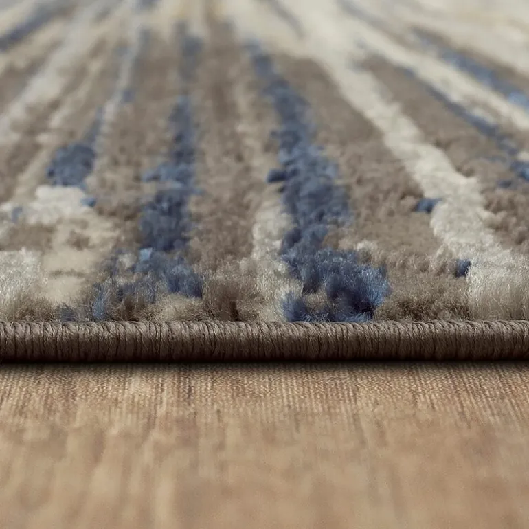 Mohawk Home Furie Stripe Machine Woven Indoor Rectangular Area Rug
