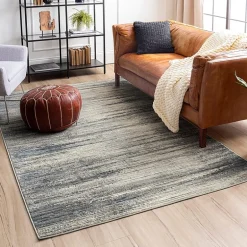 Mohawk Home Furie Stripe Machine Woven Indoor Rectangular Area Rug