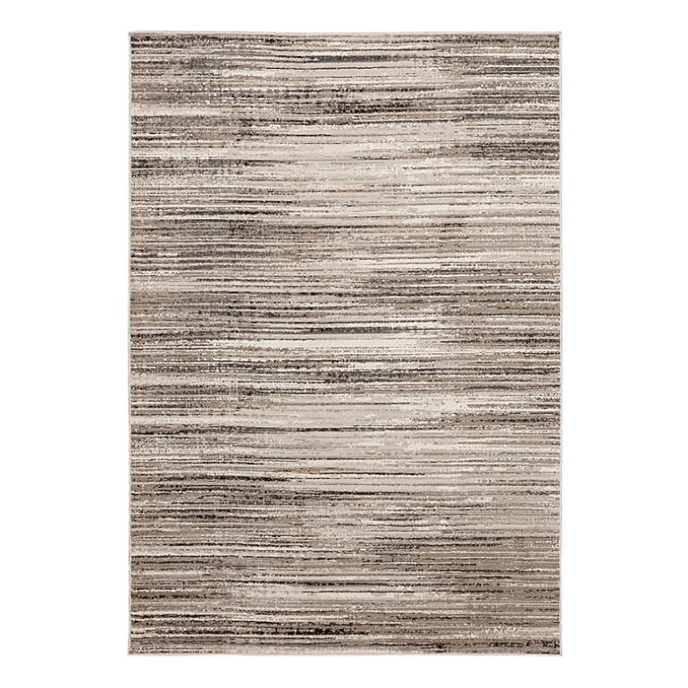 Mohawk Home Furie Stripe Machine Woven Indoor Rectangular Area Rug