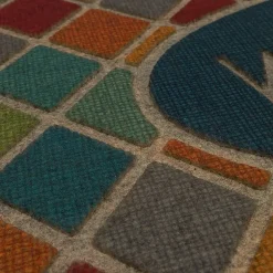 Mohawk Home Ornamental Crosshatch Polyester 24"X48" Doormat